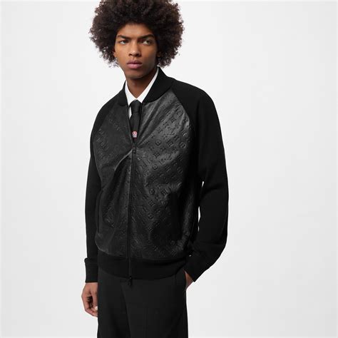 blouson en cuir louis vuitton|Blouson en cuir et laine .